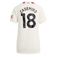 Manchester United Casemiro #18 Rezervni Dres za Ženska 2023-24 Kratak Rukav